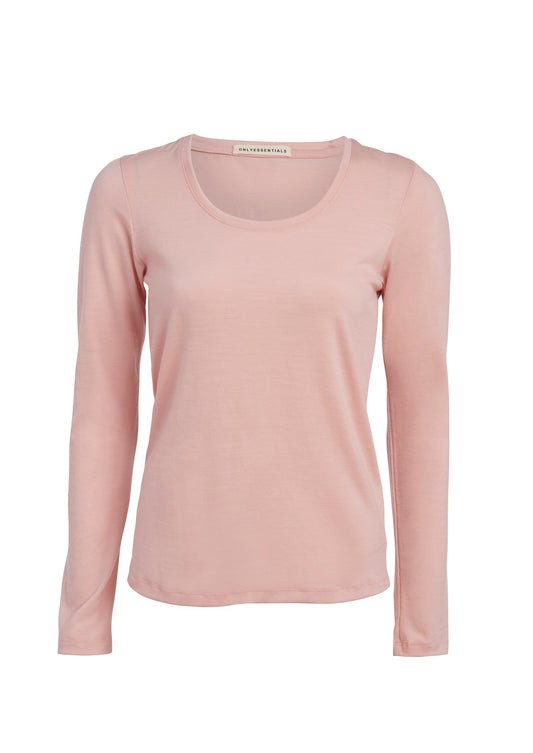Detailed with a scoop neckline, this layering essential is soft and breathable to wear all seasons. Made from our lightweight merino wool from New Zealand.