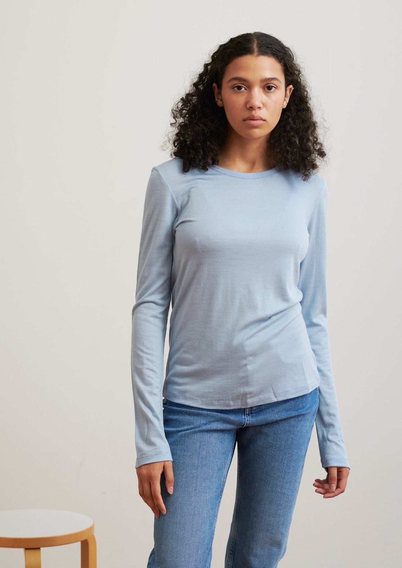 Classic long-sleeve crew neck is soft and lightweight designed for versatility and comfort in your everyday life.
