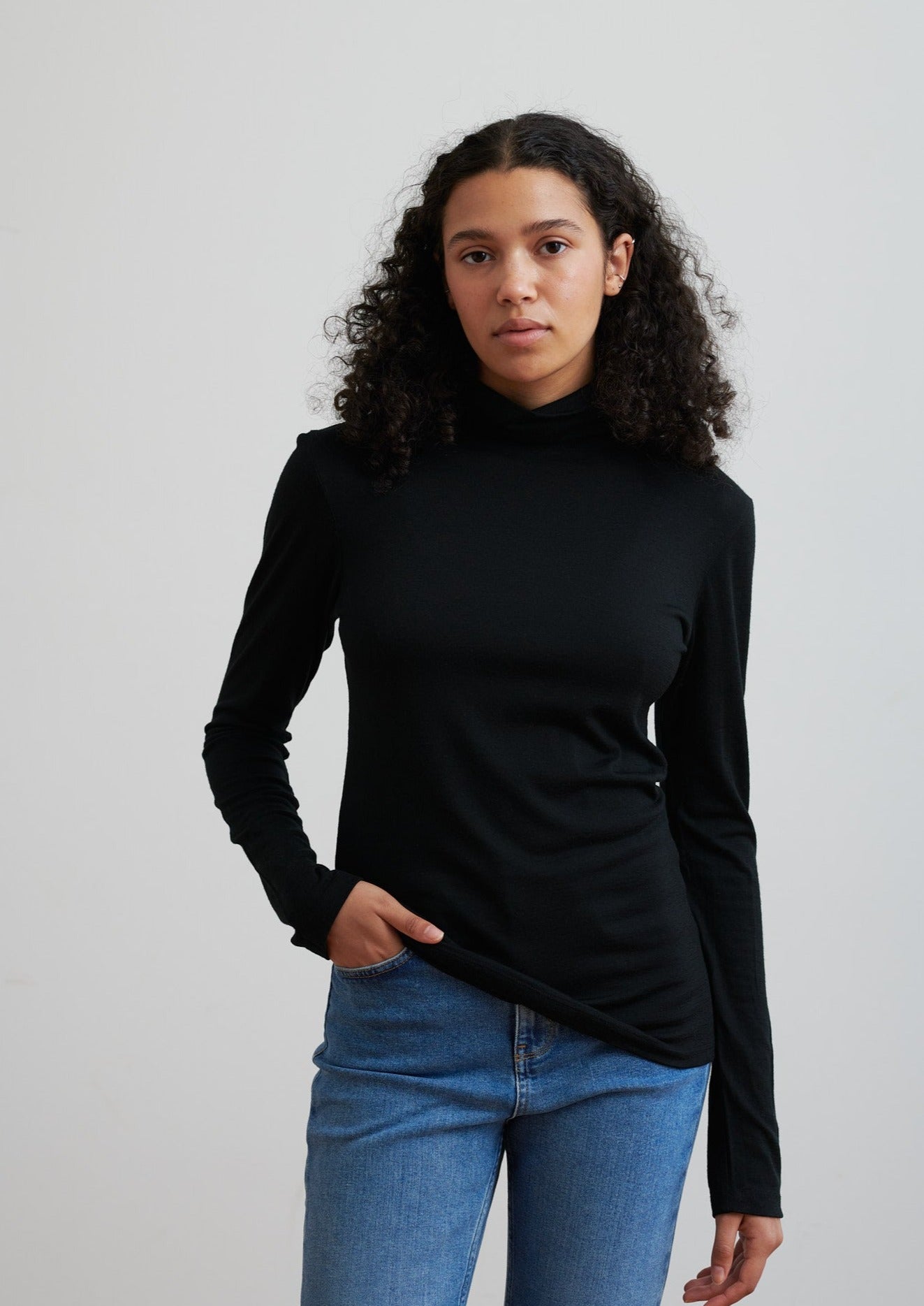 A timeless turtleneck, this layering essential in merino is soft and breathable and designed to wear all seasons