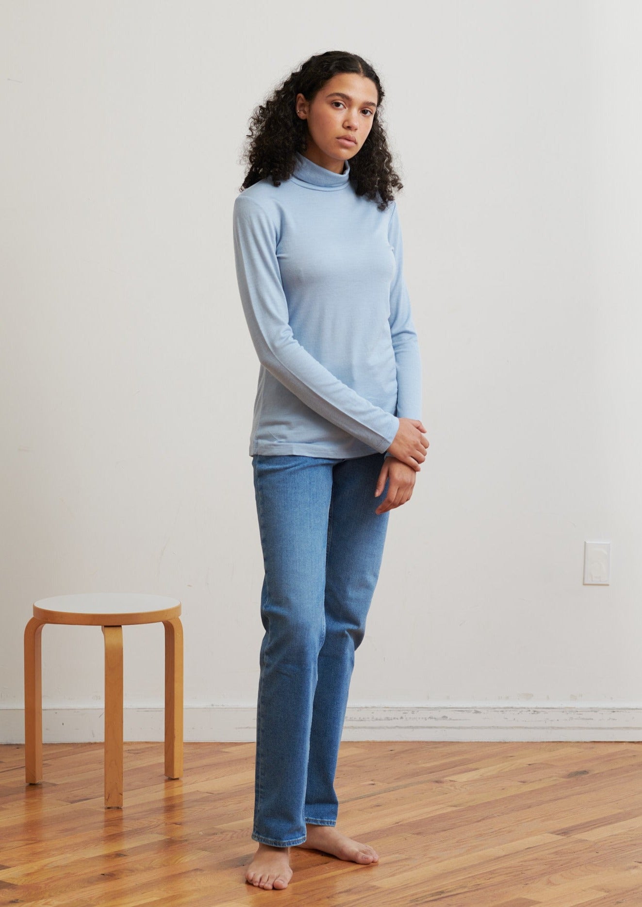 A timeless turtleneck, this layering piece in ethical merino wool is soft and breathable and designed for comfort and versatility in your everyday life.